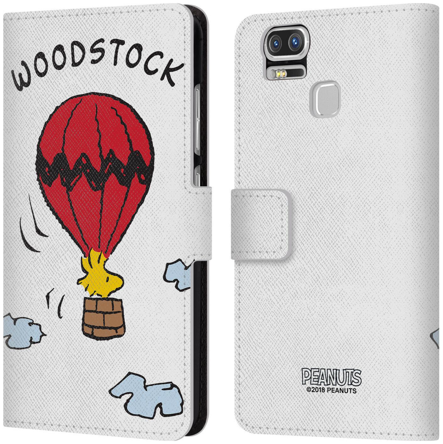 

OFFICIAL PEANUTS CHARACTERS LEATHER BOOK WALLET CASE FOR ASUS ZENFONE PHONES