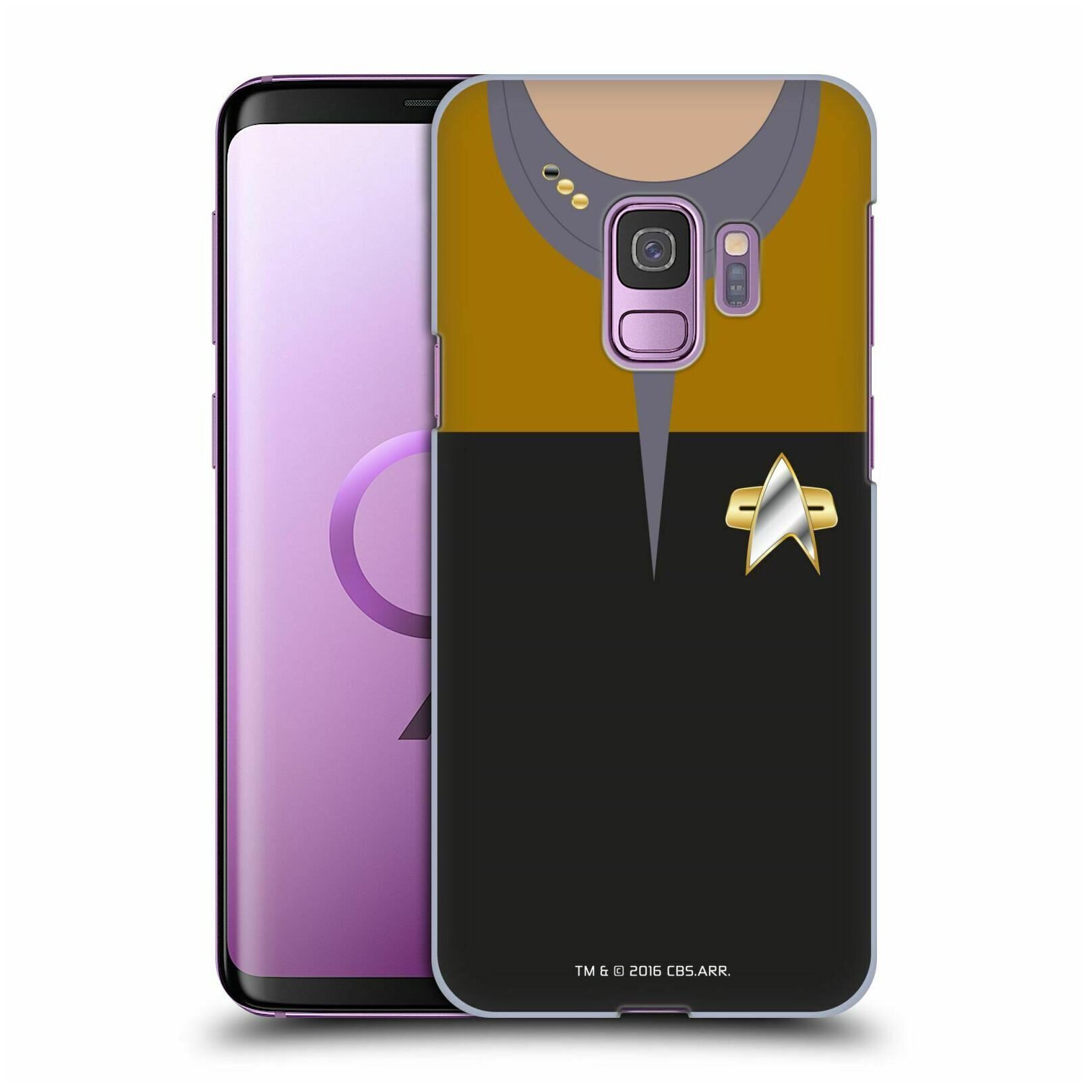 

OFFICIAL STAR TREK UNIFORMS AND BADGES DS9 BACK CASE FOR SAMSUNG PHONES 1