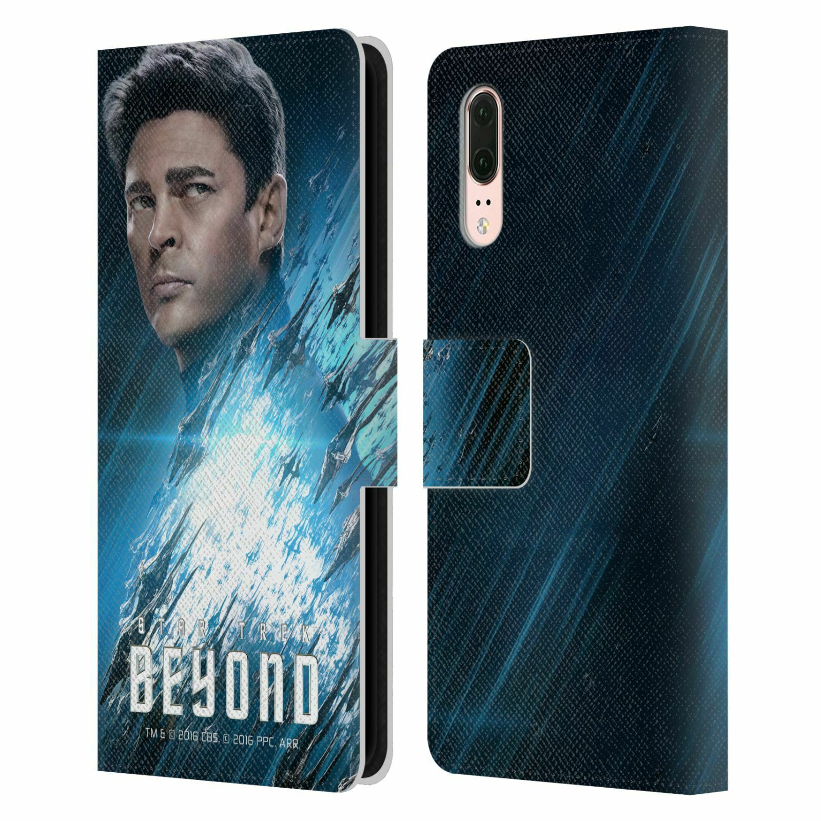 

OFFICIAL STAR TREK CHARACTERS BEYOND XIII LEATHER BOOK CASE FOR HUAWEI PHONES