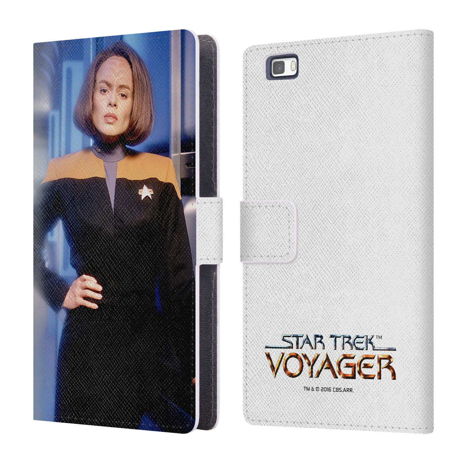 

OFFICIAL STAR TREK ICONIC CHARACTERS VOY LEATHER BOOK CASE FOR HUAWEI PHONES 2