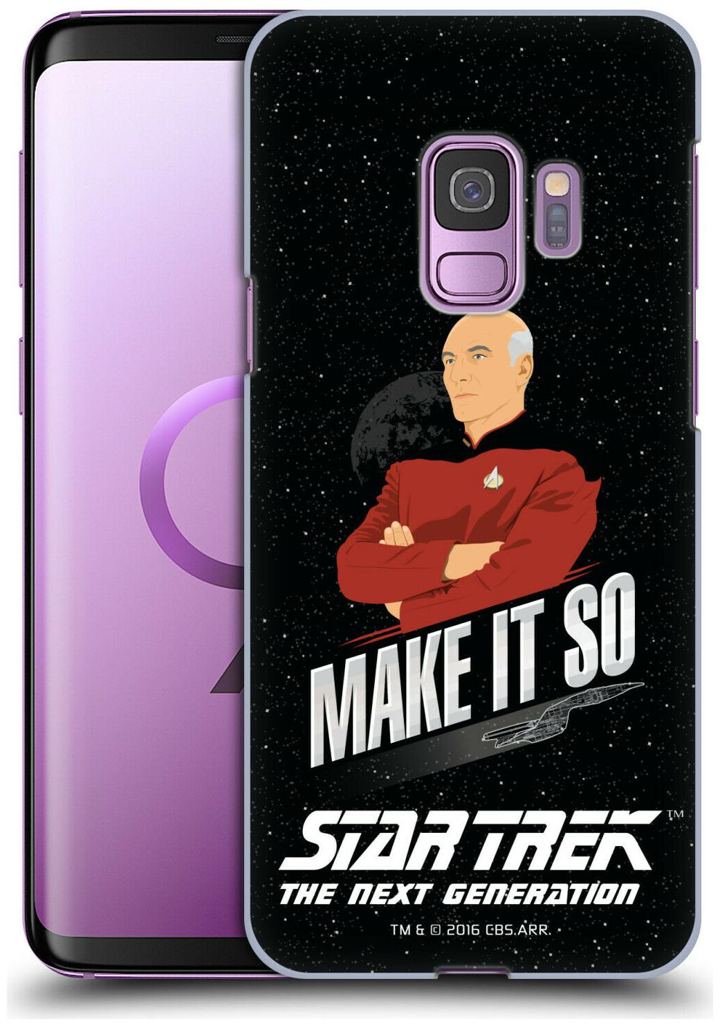 

OFFICIAL STAR TREK ICONIC PHRASES TNG BACK CASE FOR SAMSUNG PHONES 1
