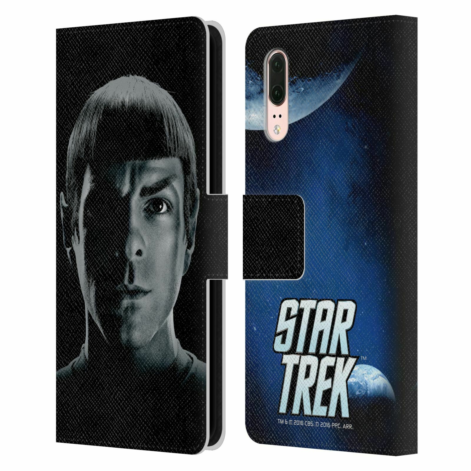 

OFFICIAL STAR TREK CHARACTERS REBOOT XI LEATHER BOOK CASE FOR HUAWEI PHONES