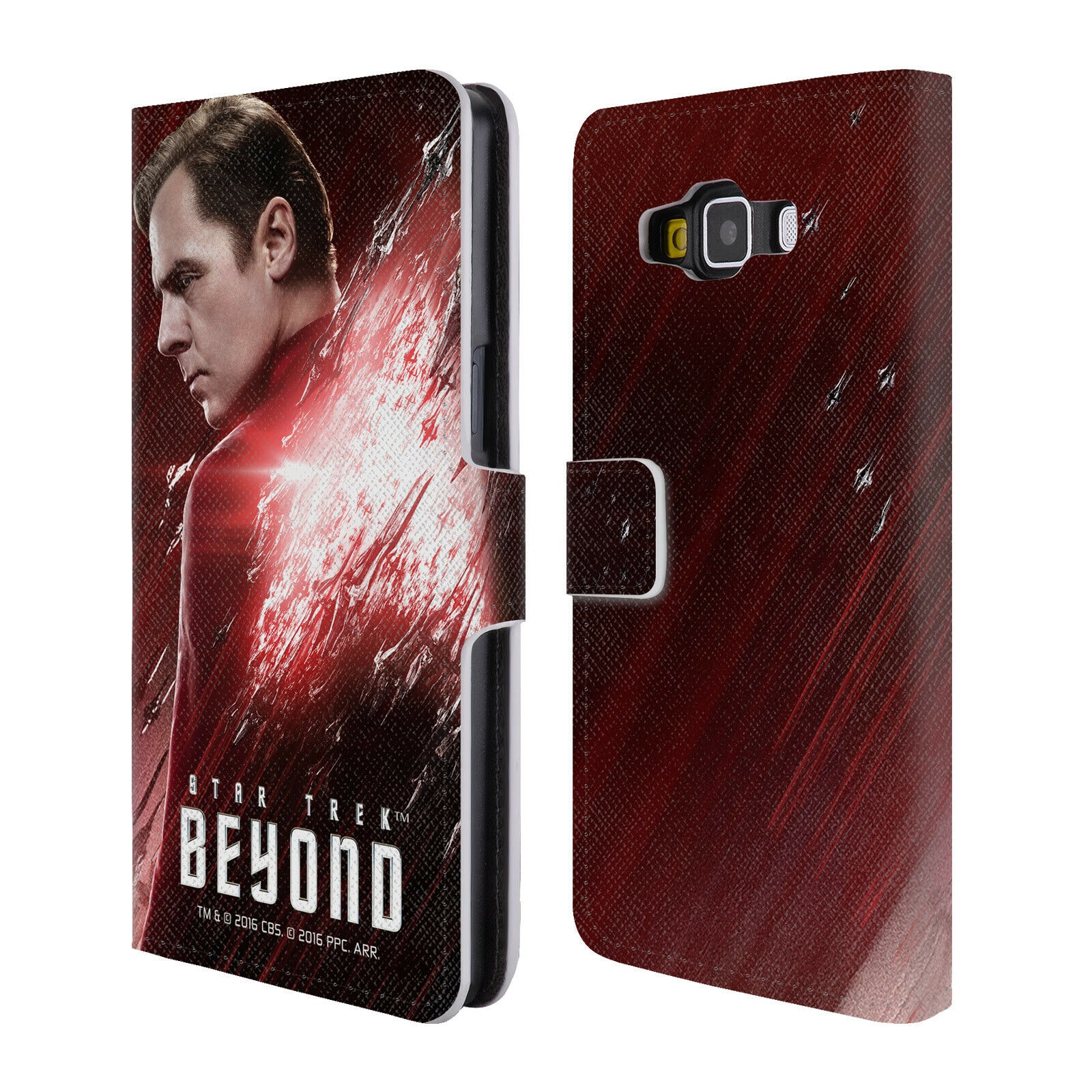 

OFFICIAL STAR TREK CHARACTERS BEYOND XIII LEATHER BOOK CASE FOR SAMSUNG PHONES 2