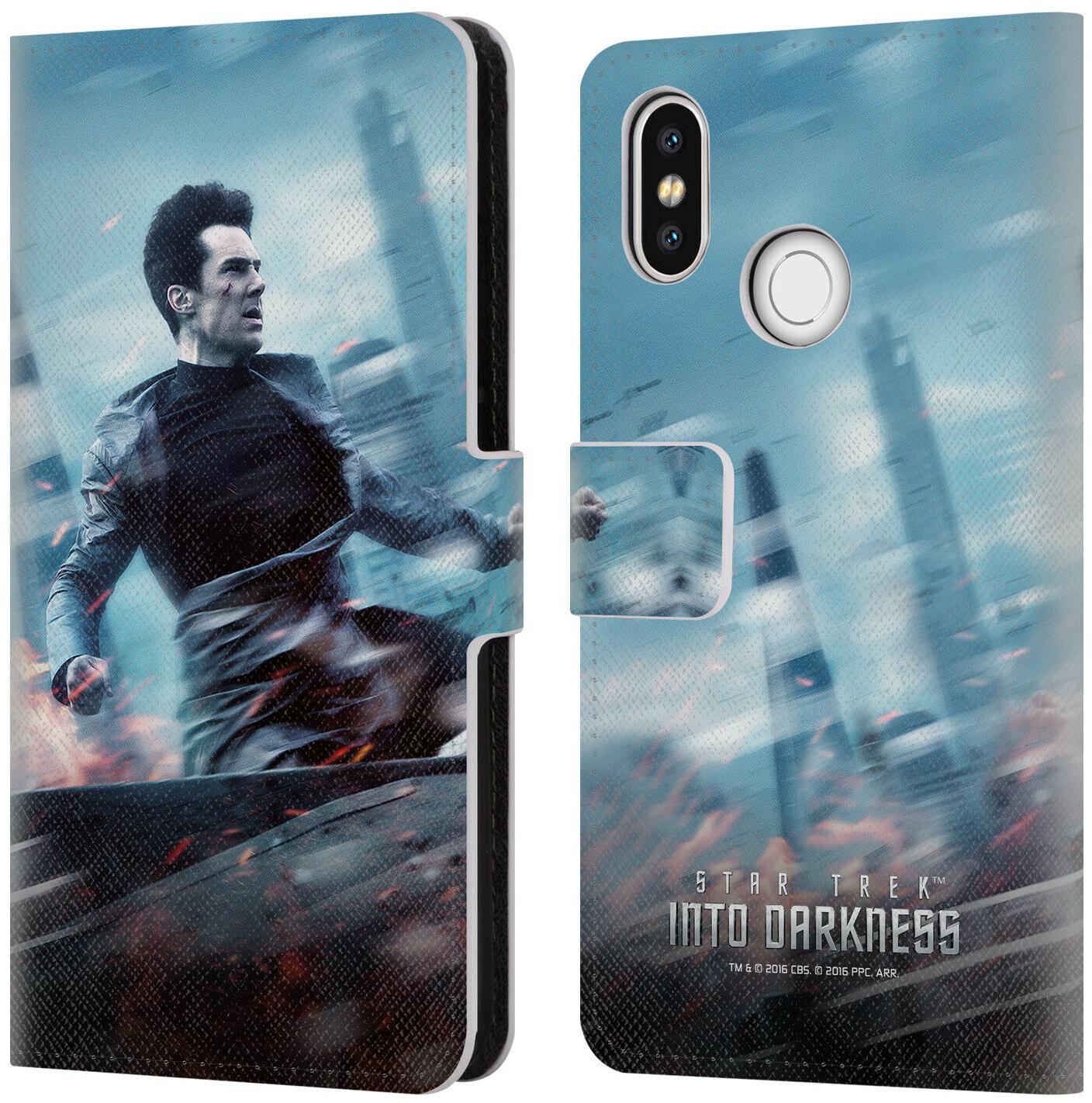 

OFFICIAL STAR TREK POSTERS INTO DARKNESS XII LEATHER BOOK CASE FOR XIAOMI PHONES