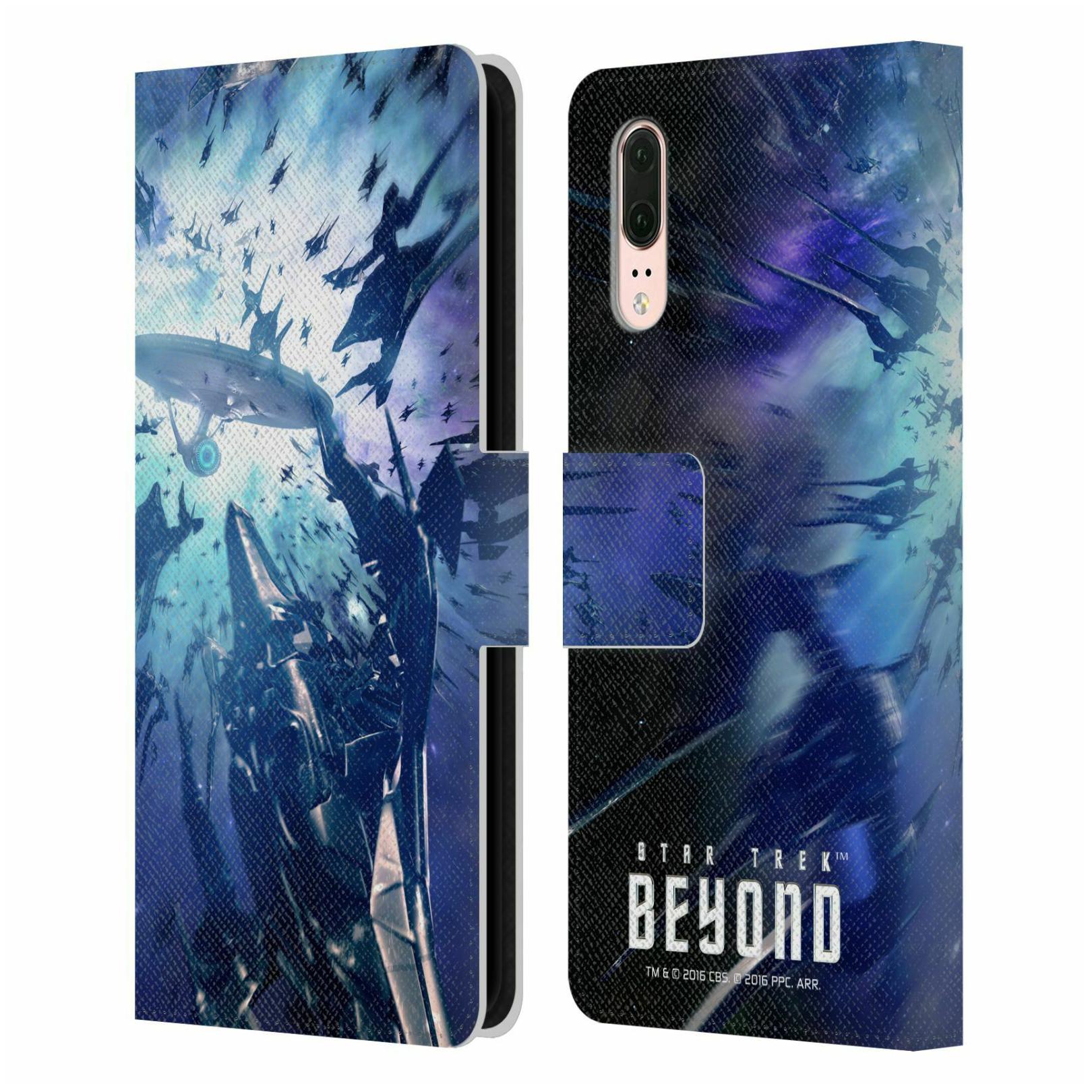 

OFFICIAL STAR TREK POSTERS BEYOND XIII LEATHER BOOK CASE FOR HUAWEI PHONES