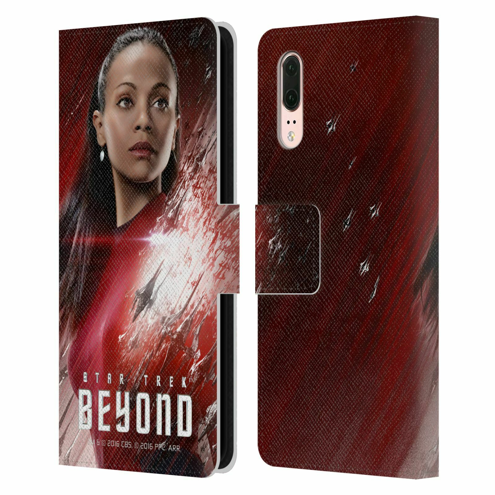 

OFFICIAL STAR TREK CHARACTERS BEYOND XIII LEATHER BOOK CASE FOR HUAWEI PHONES