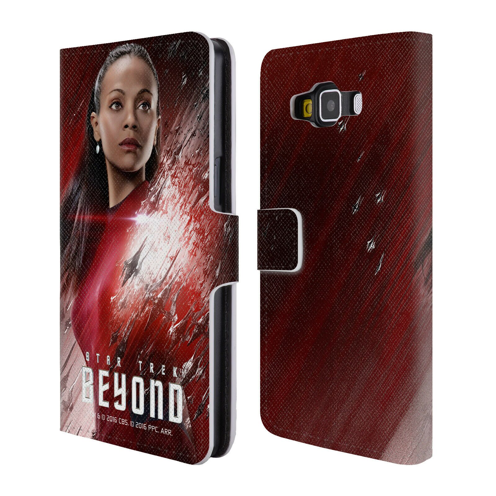 

OFFICIAL STAR TREK CHARACTERS BEYOND XIII LEATHER BOOK CASE FOR SAMSUNG PHONES 2