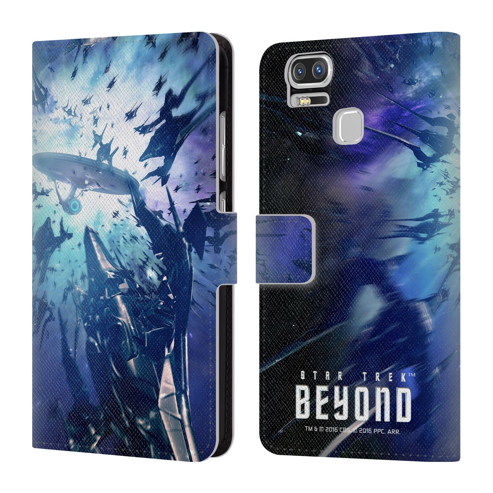 

OFFICIAL STAR TREK POSTERS BEYOND XIII LEATHER BOOK CASE FOR ASUS ZENFONE PHONES