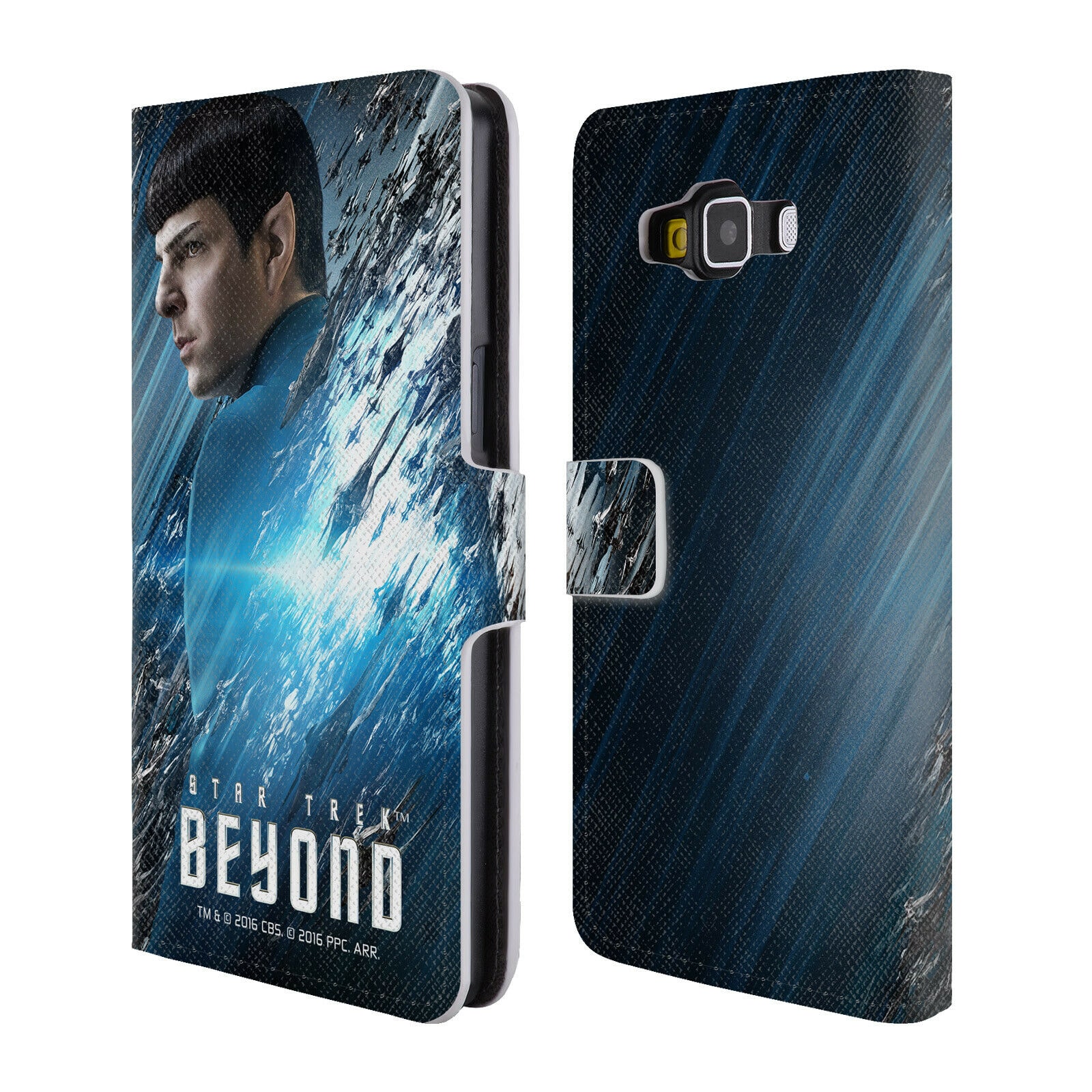 

OFFICIAL STAR TREK CHARACTERS BEYOND XIII LEATHER BOOK CASE FOR SAMSUNG PHONES 2