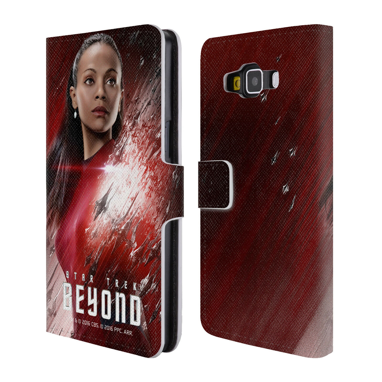 

OFFICIAL STAR TREK CHARACTERS BEYOND XIII LEATHER BOOK CASE FOR SAMSUNG PHONES 2