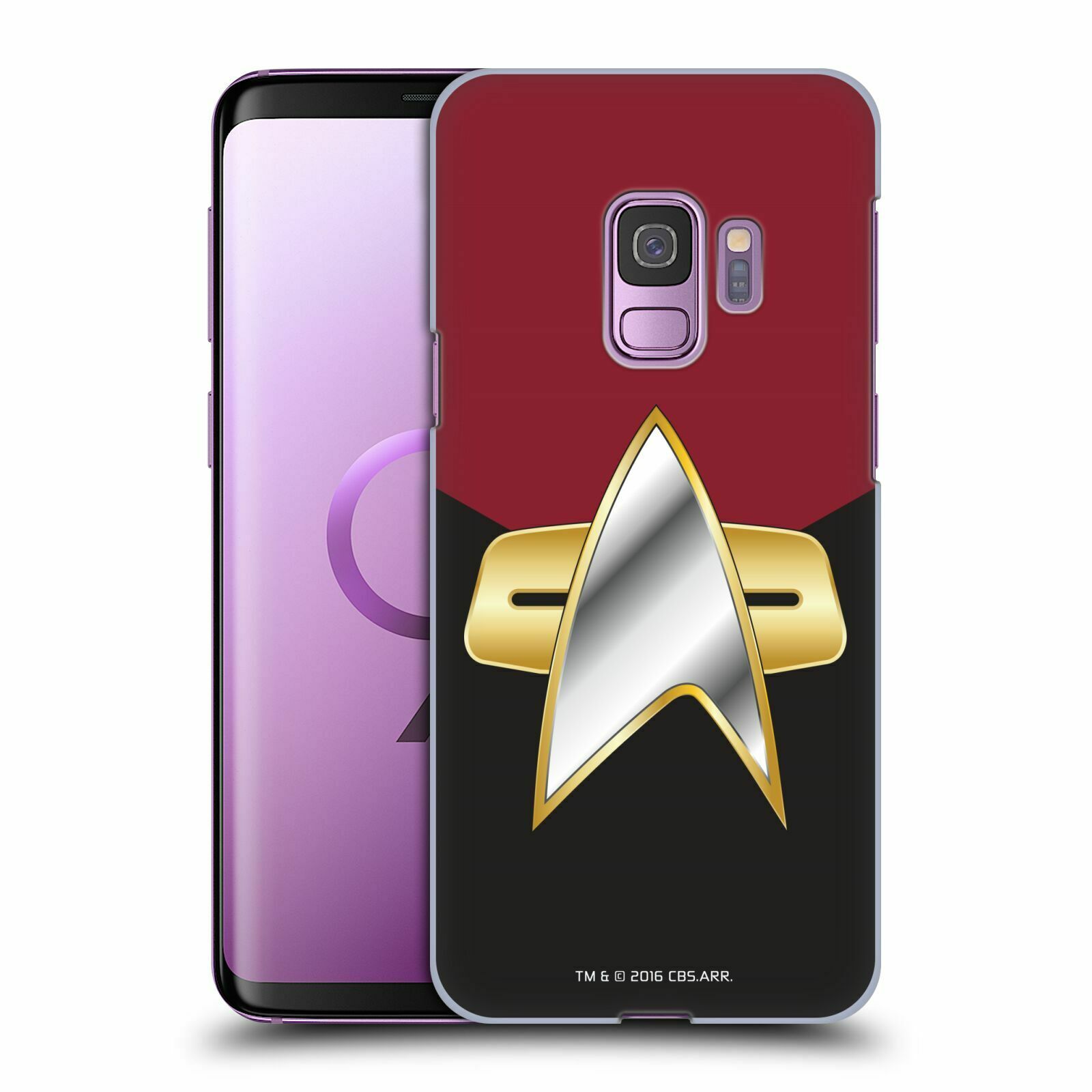

OFFICIAL STAR TREK UNIFORMS AND BADGES DS9 BACK CASE FOR SAMSUNG PHONES 1