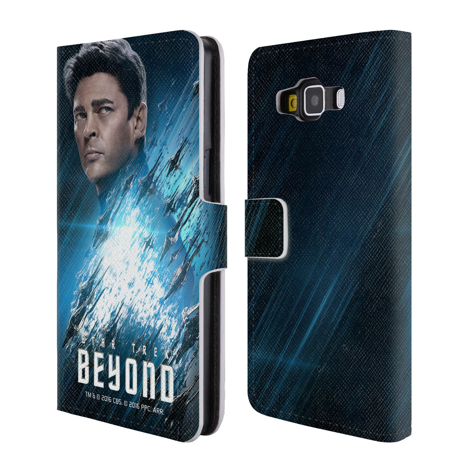 

OFFICIAL STAR TREK CHARACTERS BEYOND XIII LEATHER BOOK CASE FOR SAMSUNG PHONES 2