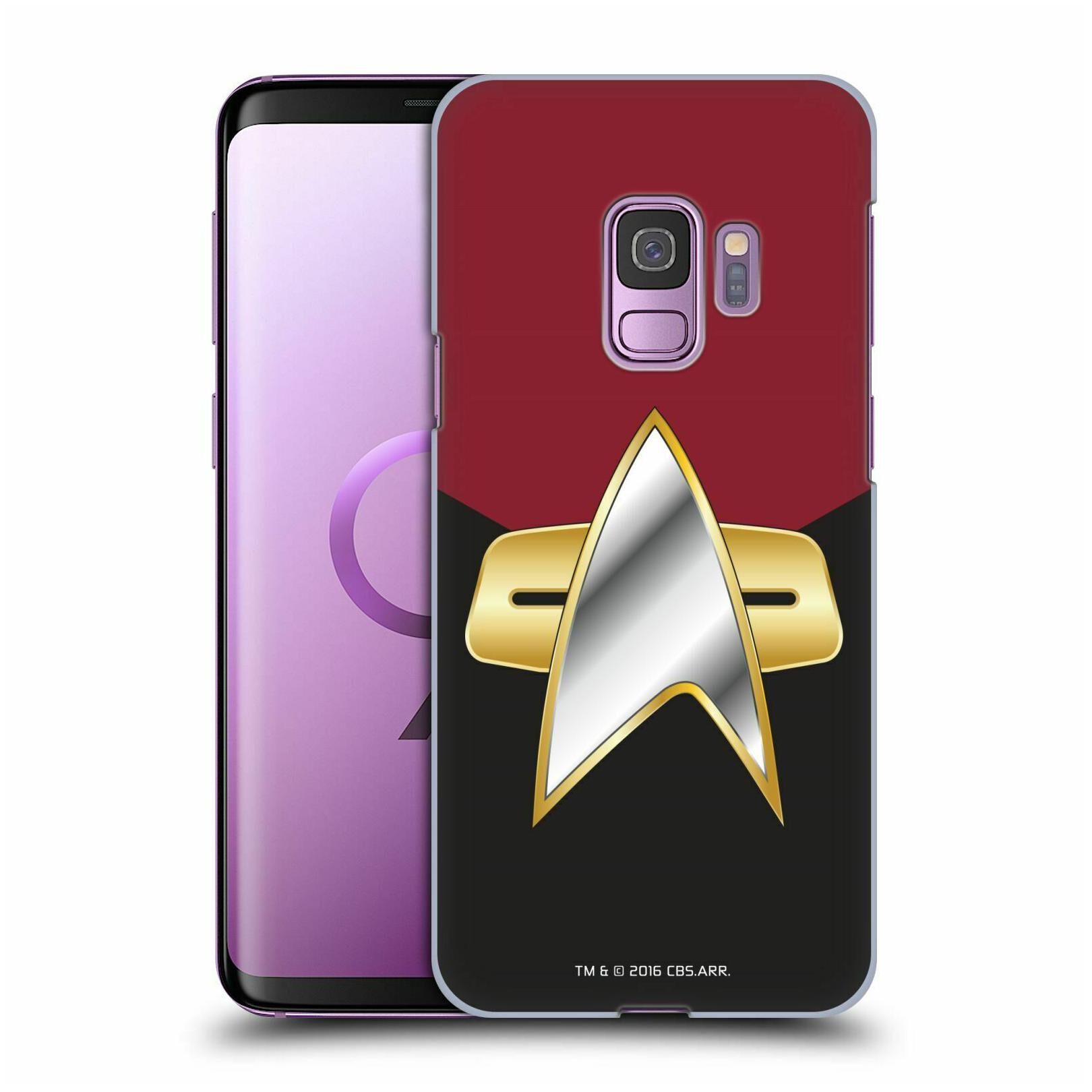 

OFFICIAL STAR TREK UNIFORMS AND BADGES DS9 BACK CASE FOR SAMSUNG PHONES 1