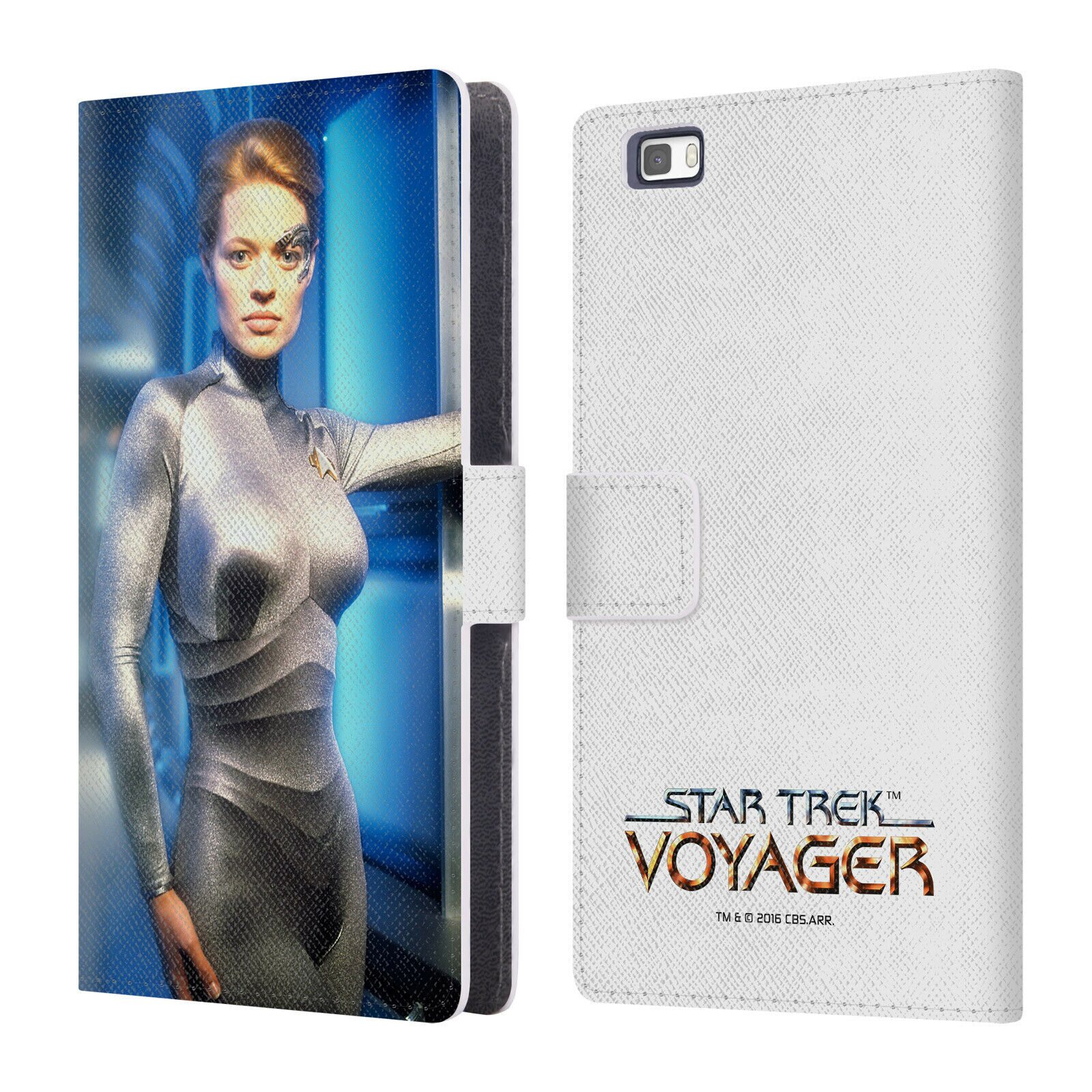 

OFFICIAL STAR TREK ICONIC CHARACTERS VOY LEATHER BOOK CASE FOR HUAWEI PHONES 2