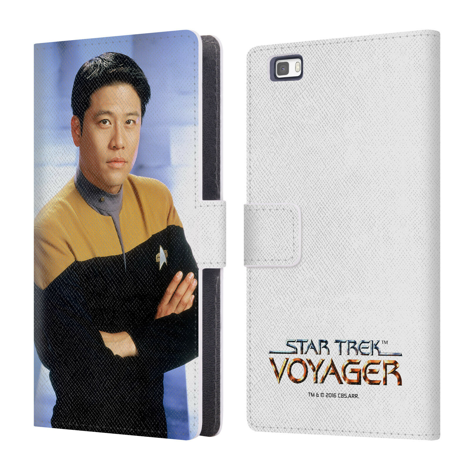

OFFICIAL STAR TREK ICONIC CHARACTERS VOY LEATHER BOOK CASE FOR HUAWEI PHONES 2