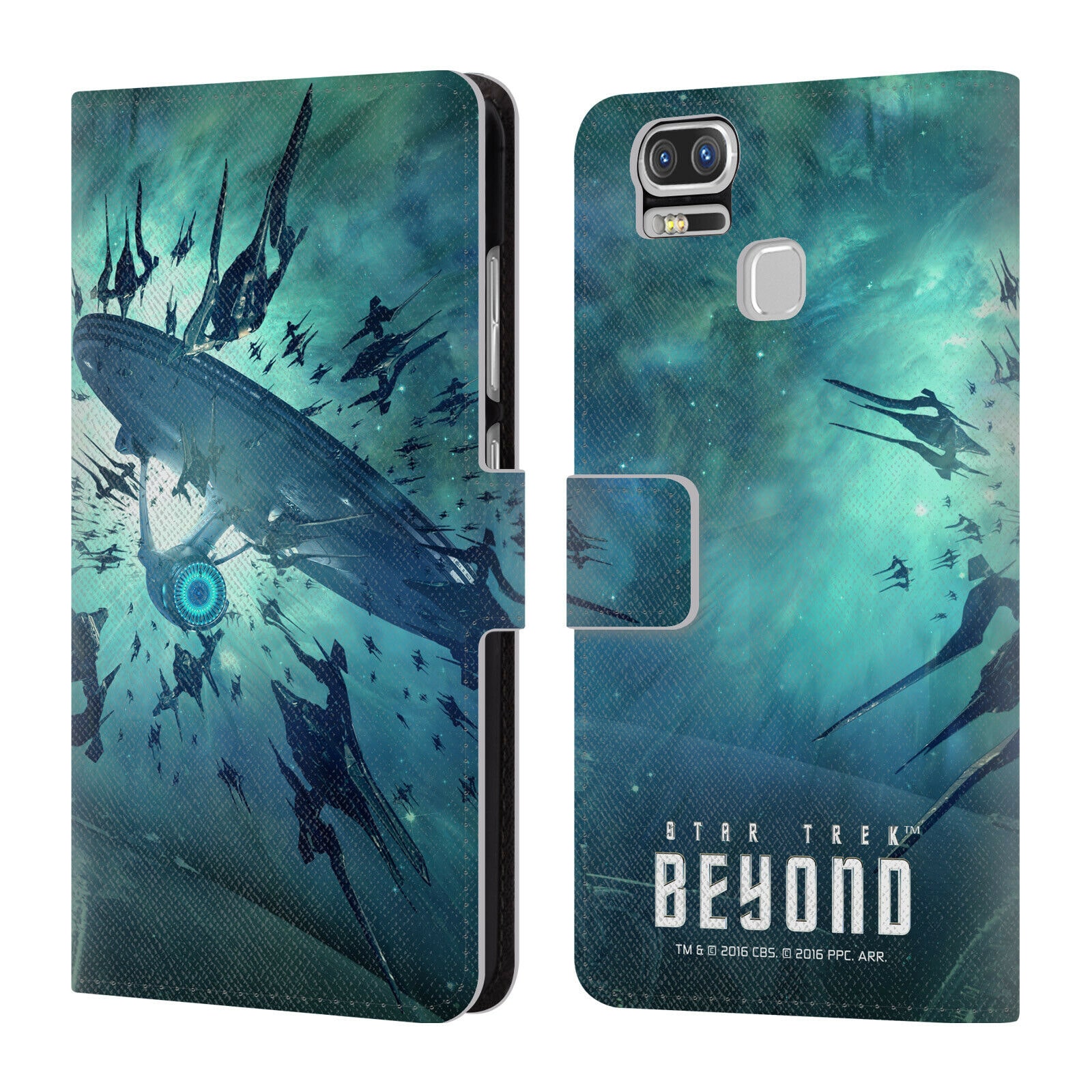 

OFFICIAL STAR TREK POSTERS BEYOND XIII LEATHER BOOK CASE FOR ASUS ZENFONE PHONES