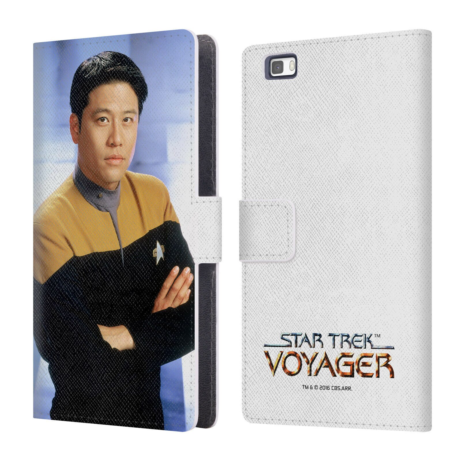 

OFFICIAL STAR TREK ICONIC CHARACTERS VOY LEATHER BOOK CASE FOR HUAWEI PHONES 2