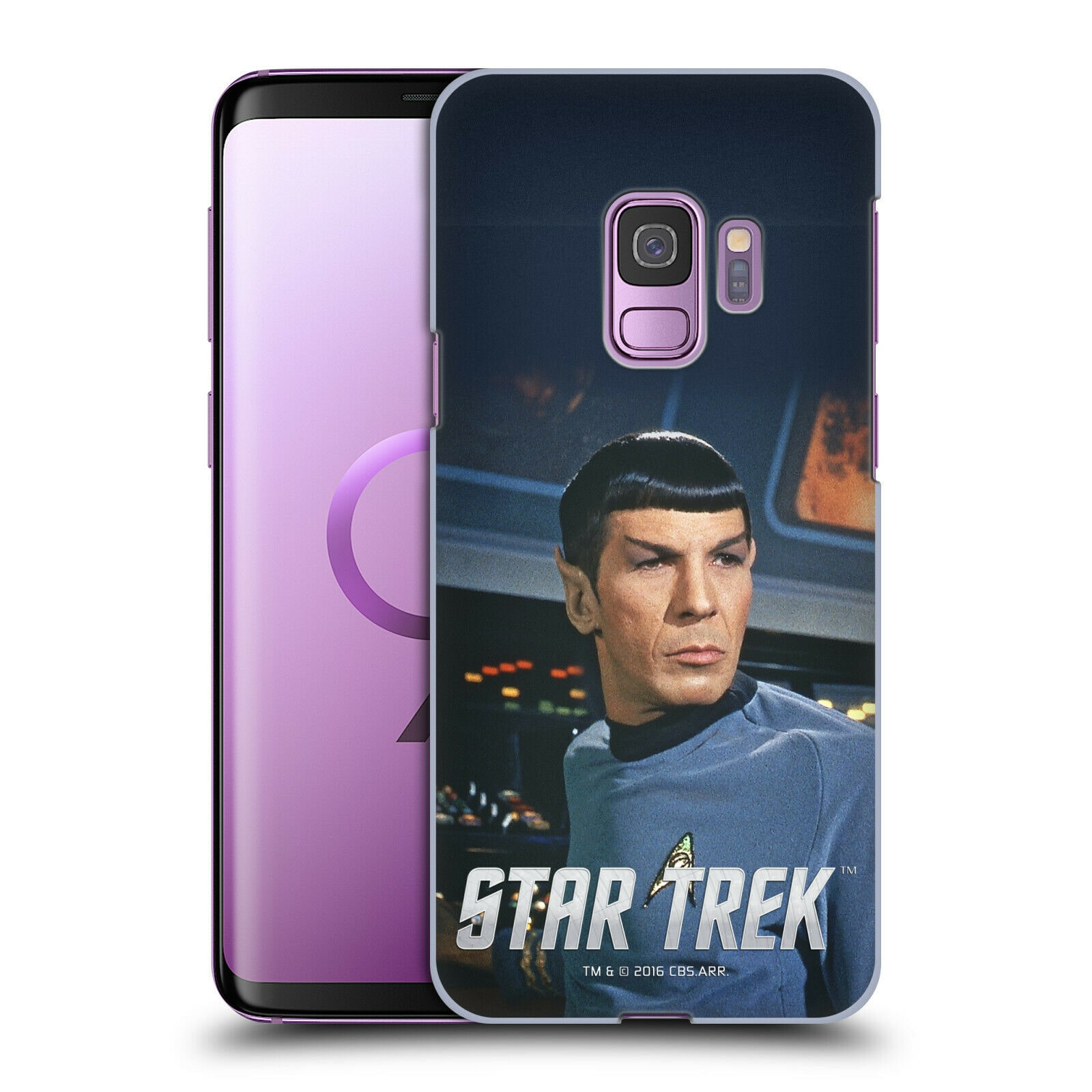 

OFFICIAL STAR TREK EMBOSSED SPOCK BACK CASE FOR SAMSUNG PHONES 1