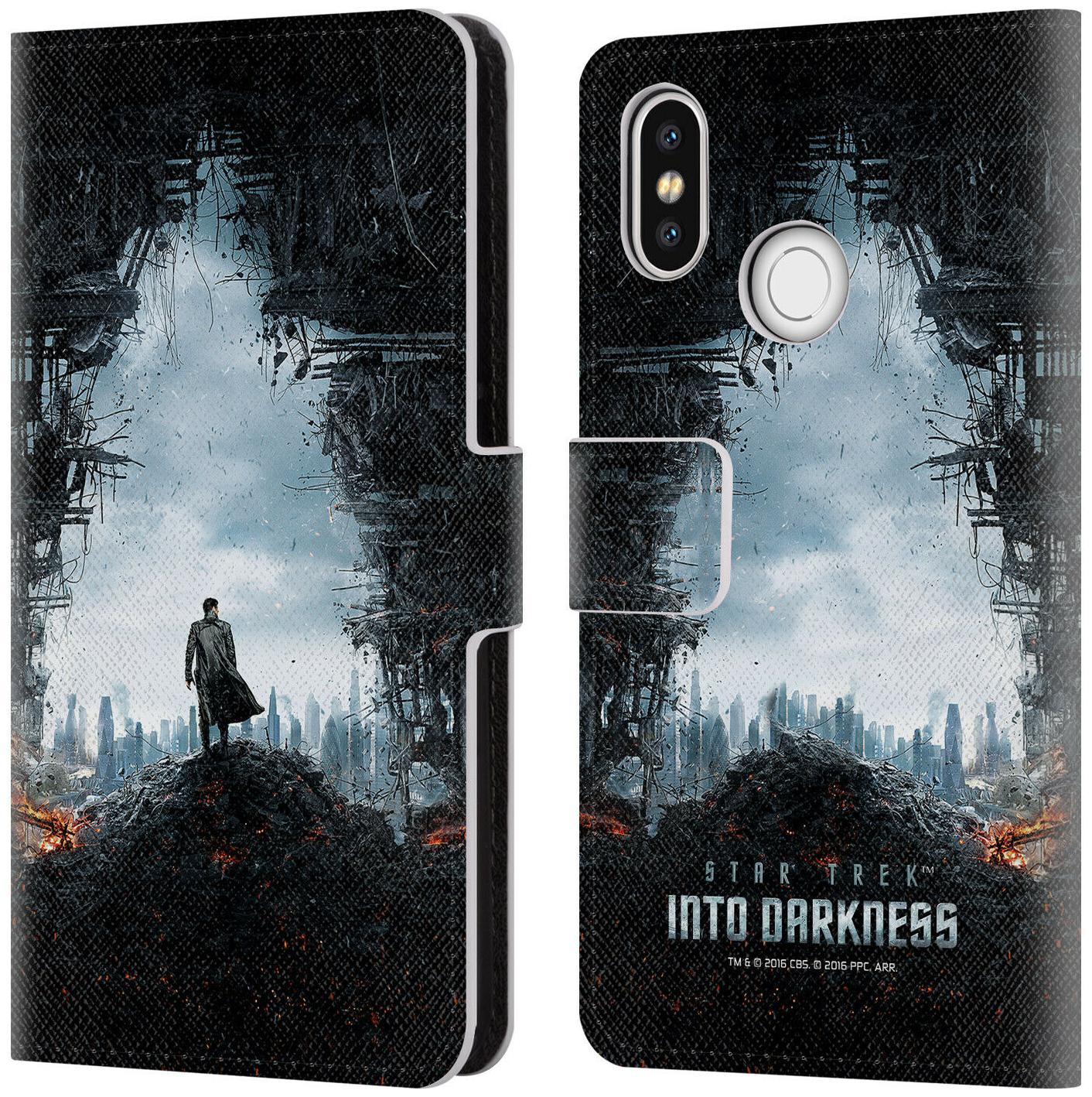 

OFFICIAL STAR TREK POSTERS INTO DARKNESS XII LEATHER BOOK CASE FOR XIAOMI PHONES