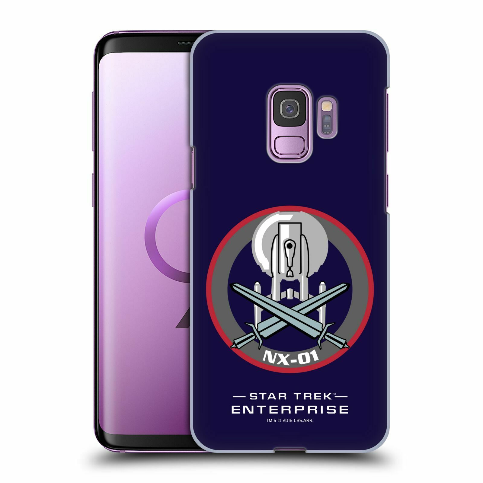 

OFFICIAL STAR TREK MIRROR UNIVERSE BADGES ENT CASE FOR SAMSUNG PHONES 1