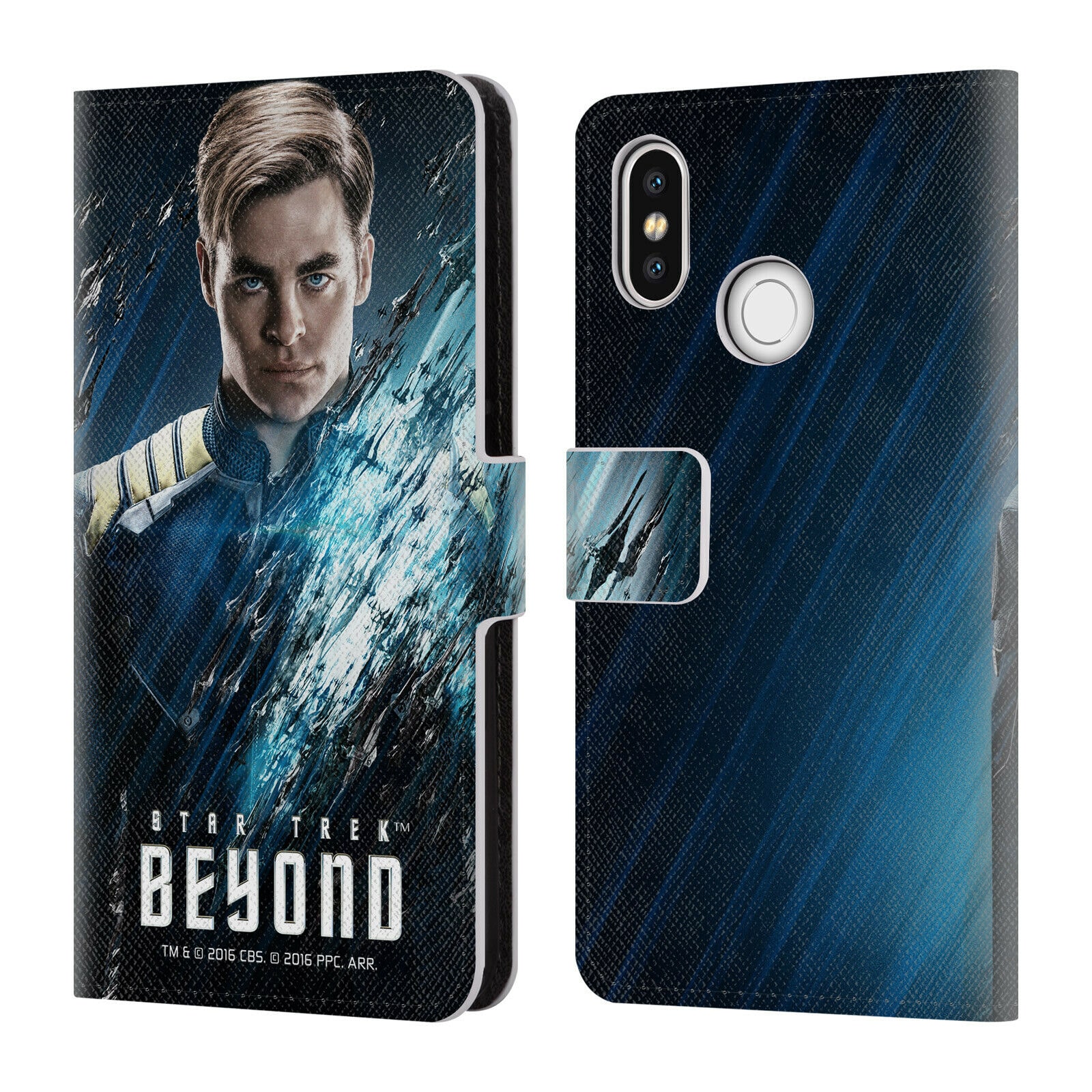 

OFFICIAL STAR TREK CHARACTERS BEYOND XIII LEATHER BOOK CASE FOR XIAOMI PHONES