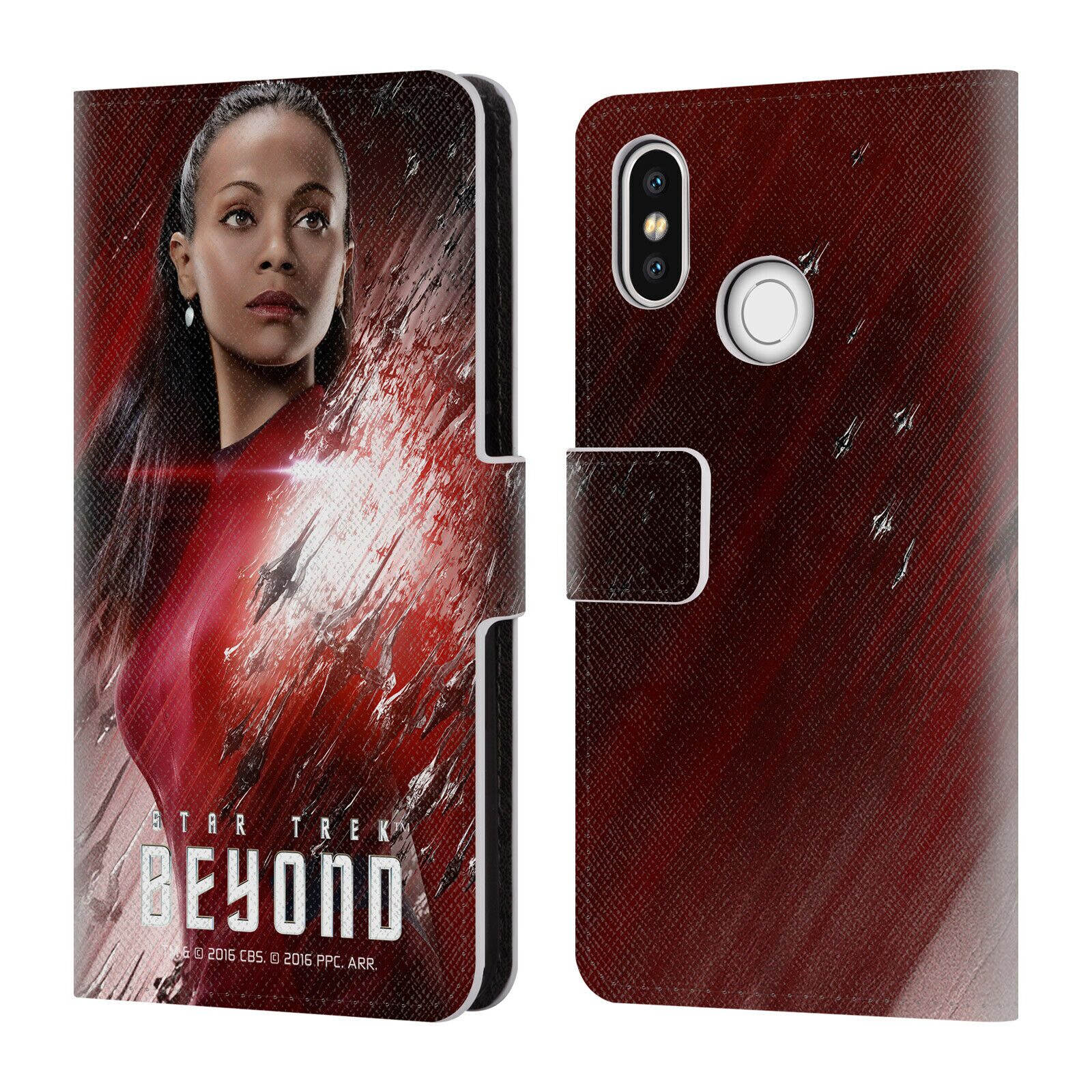 

OFFICIAL STAR TREK CHARACTERS BEYOND XIII LEATHER BOOK CASE FOR XIAOMI PHONES