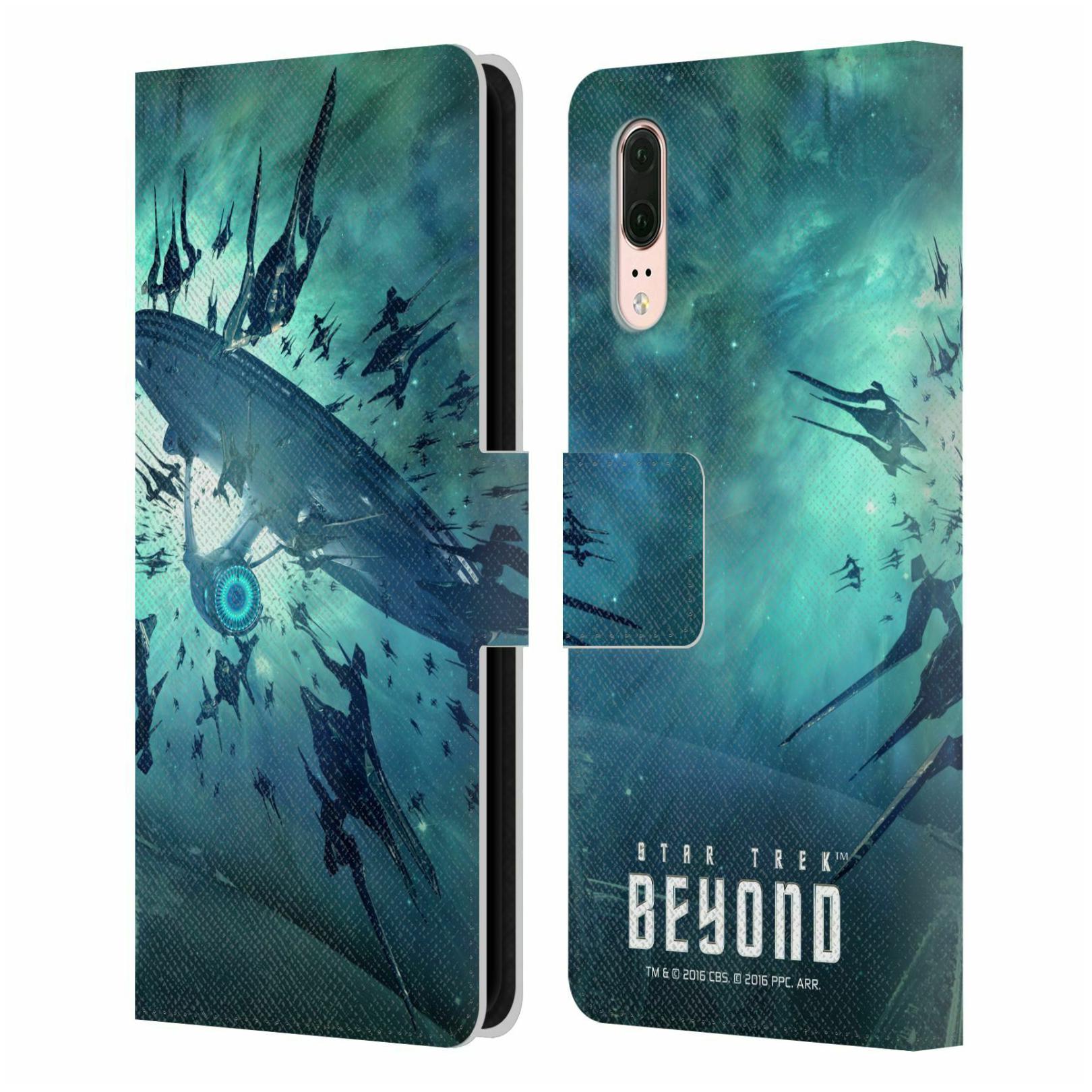 

OFFICIAL STAR TREK POSTERS BEYOND XIII LEATHER BOOK CASE FOR HUAWEI PHONES