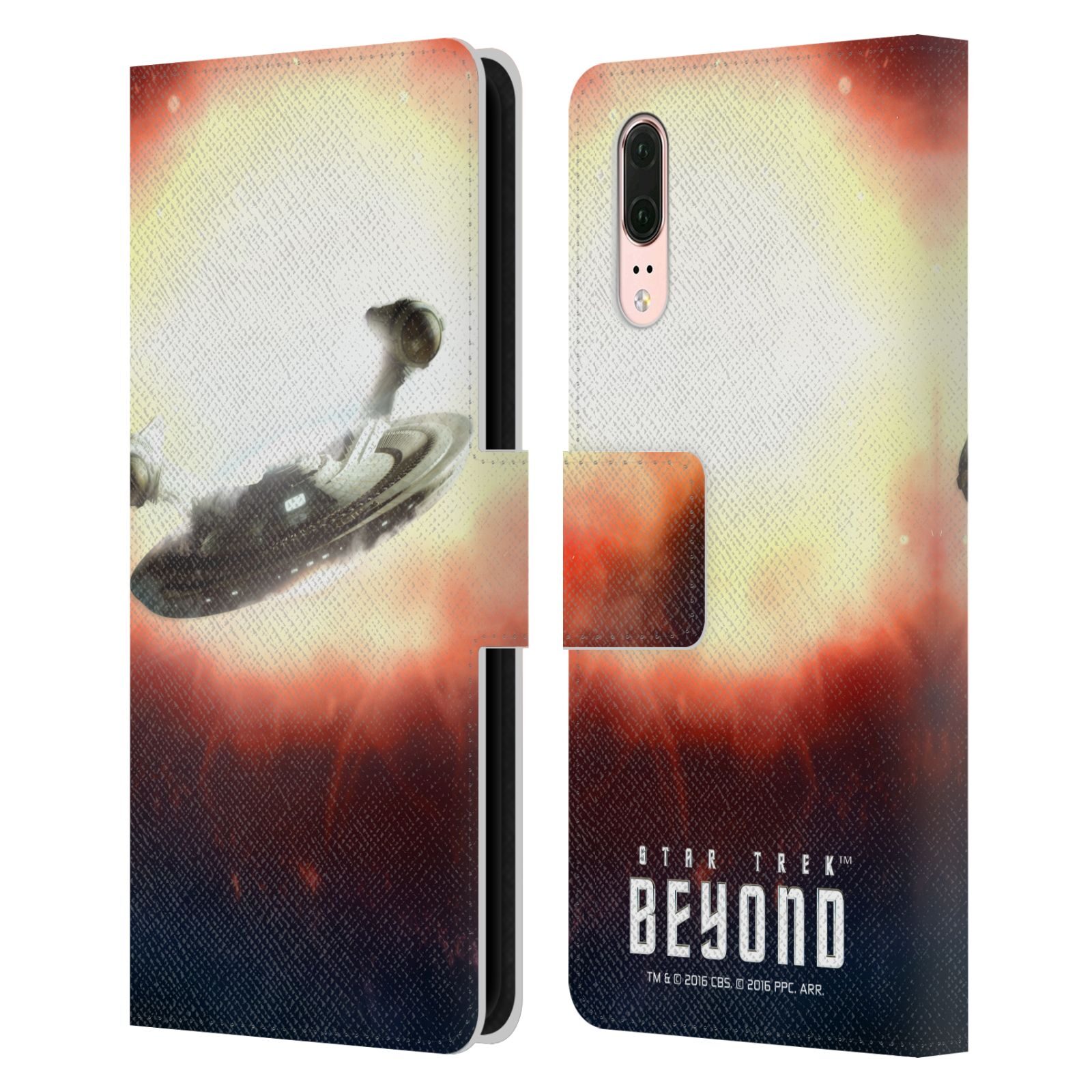 

OFFICIAL STAR TREK POSTERS BEYOND XIII LEATHER BOOK CASE FOR HUAWEI PHONES