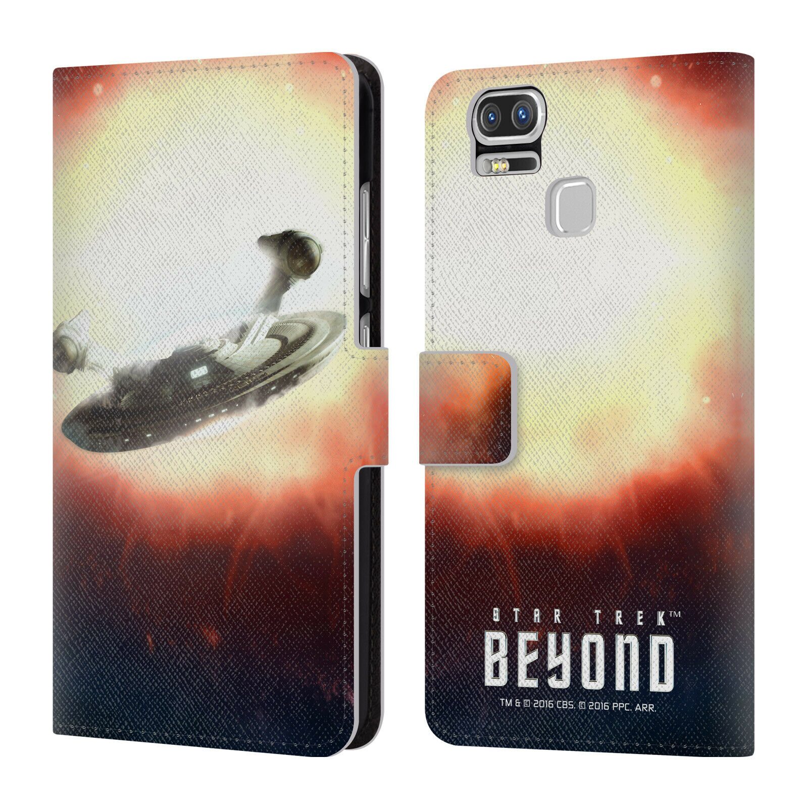 

OFFICIAL STAR TREK POSTERS BEYOND XIII LEATHER BOOK CASE FOR ASUS ZENFONE PHONES