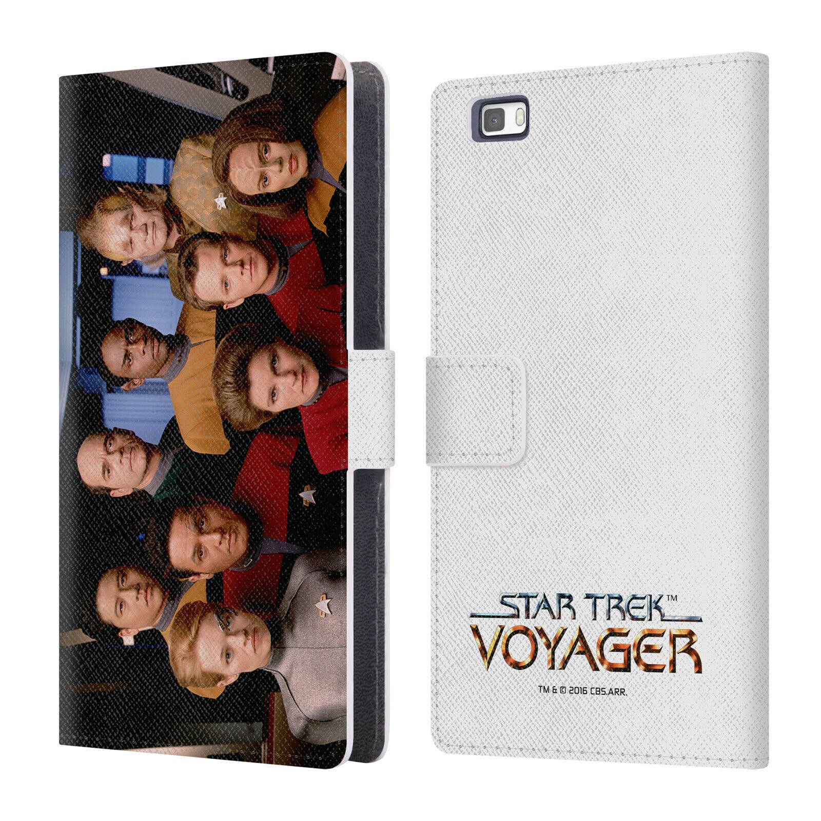 

OFFICIAL STAR TREK ICONIC CHARACTERS VOY LEATHER BOOK CASE FOR HUAWEI PHONES 2