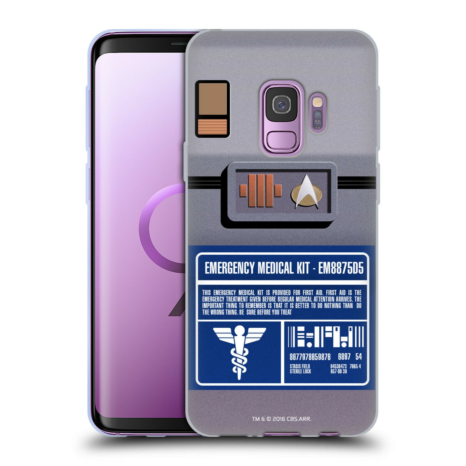 

OFFICIAL STAR TREK GADGETS TNG GEL CASE FOR SAMSUNG PHONES 1