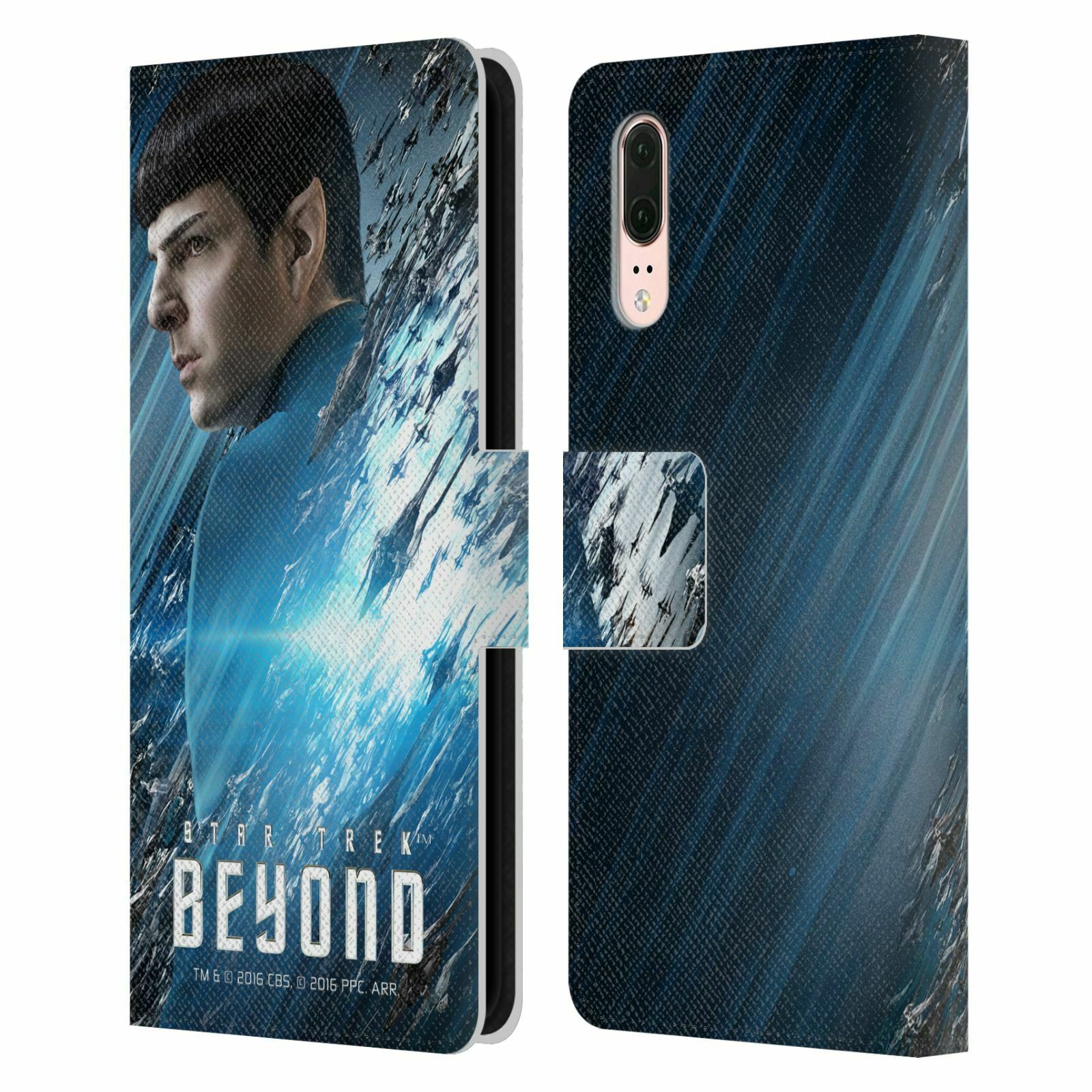 

OFFICIAL STAR TREK CHARACTERS BEYOND XIII LEATHER BOOK CASE FOR HUAWEI PHONES