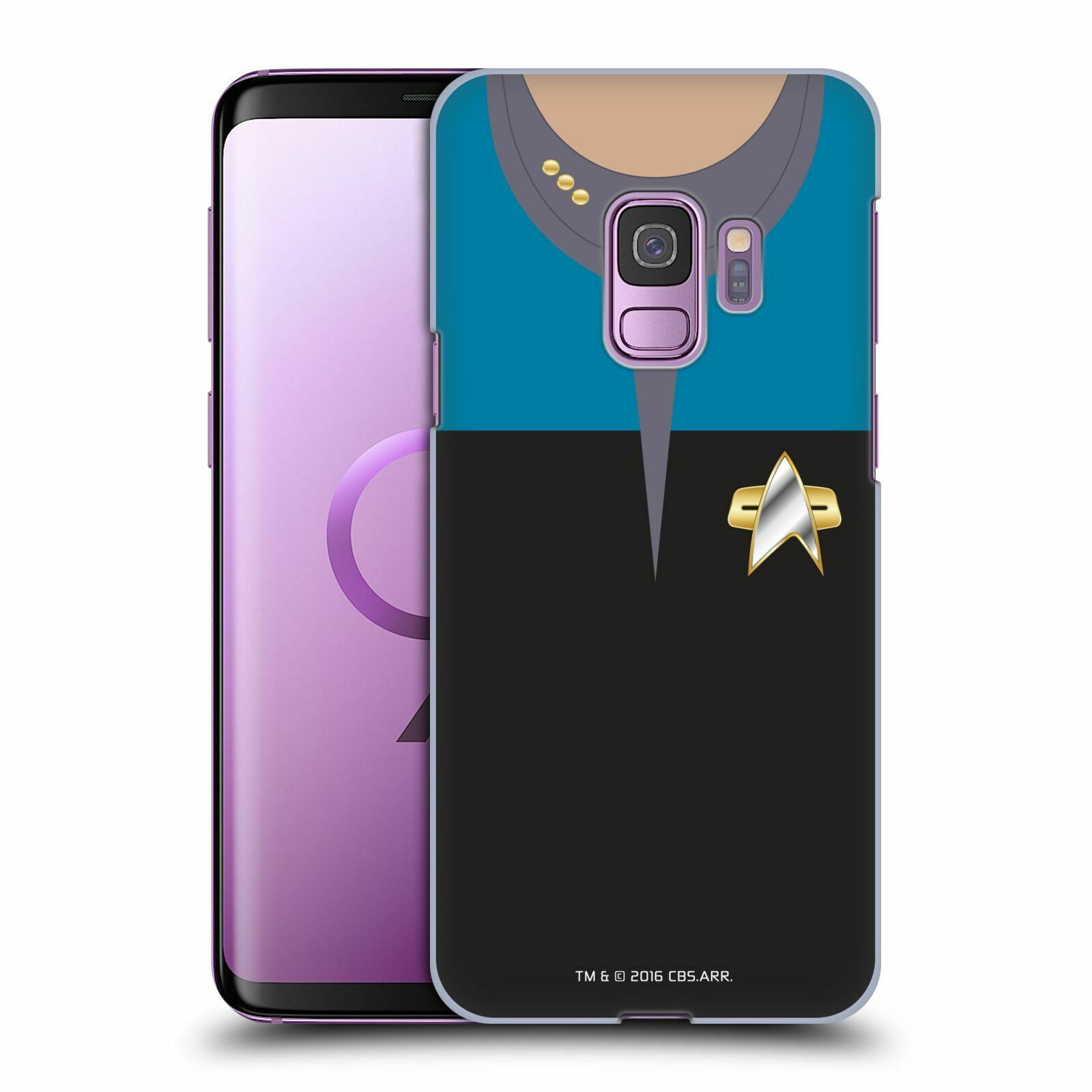 

OFFICIAL STAR TREK UNIFORMS AND BADGES DS9 BACK CASE FOR SAMSUNG PHONES 1