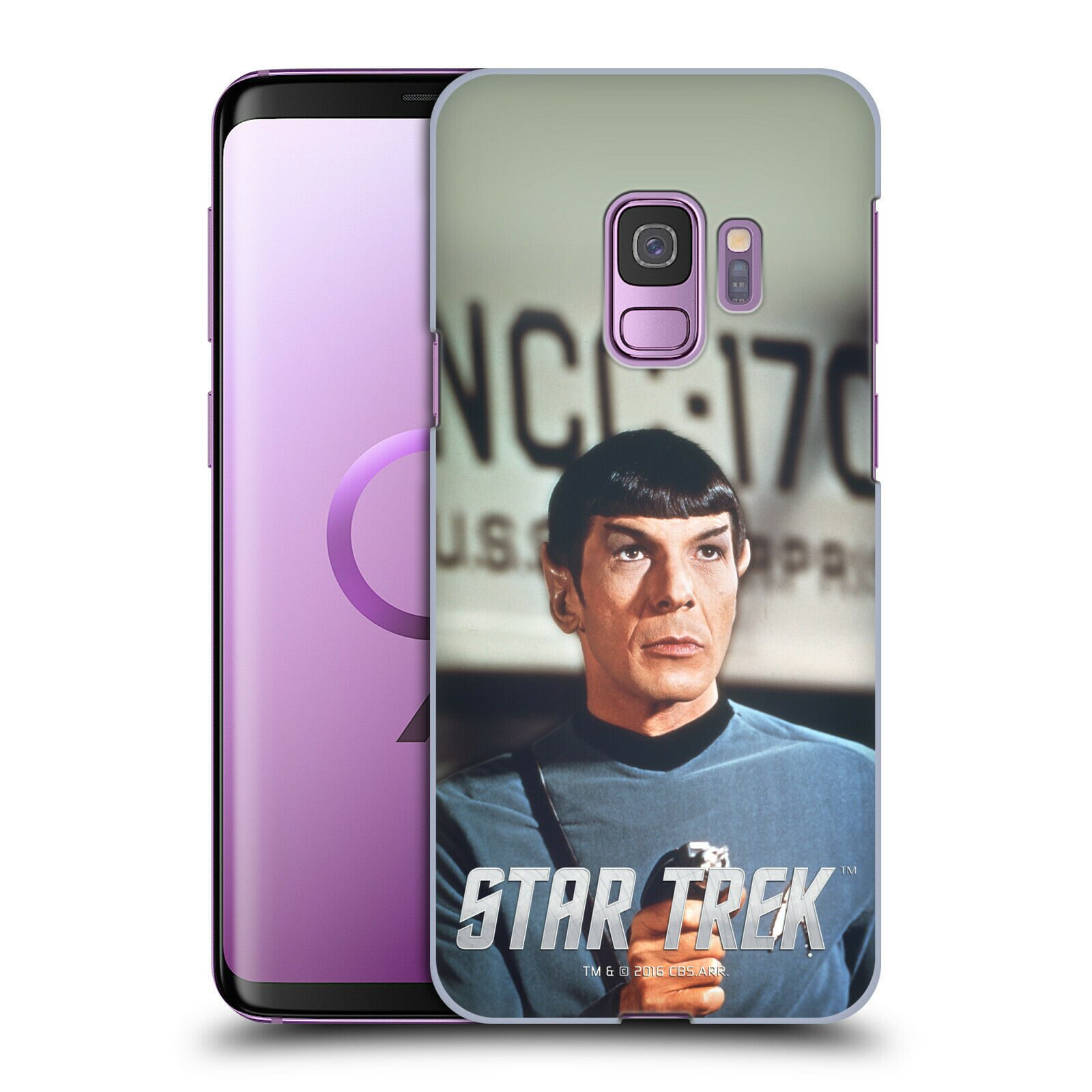 

OFFICIAL STAR TREK EMBOSSED SPOCK BACK CASE FOR SAMSUNG PHONES 1