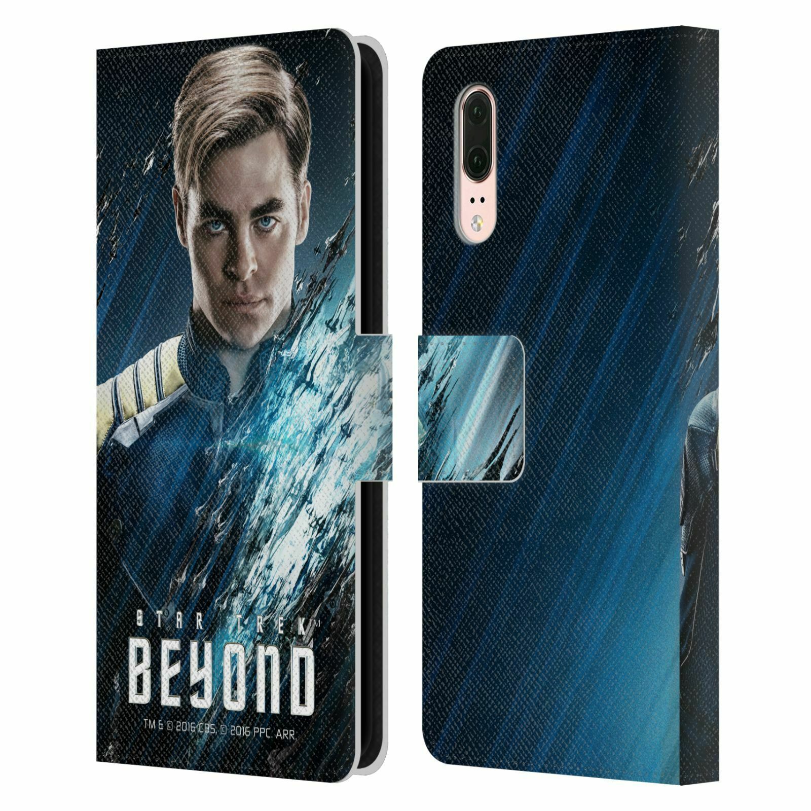 

OFFICIAL STAR TREK CHARACTERS BEYOND XIII LEATHER BOOK CASE FOR HUAWEI PHONES