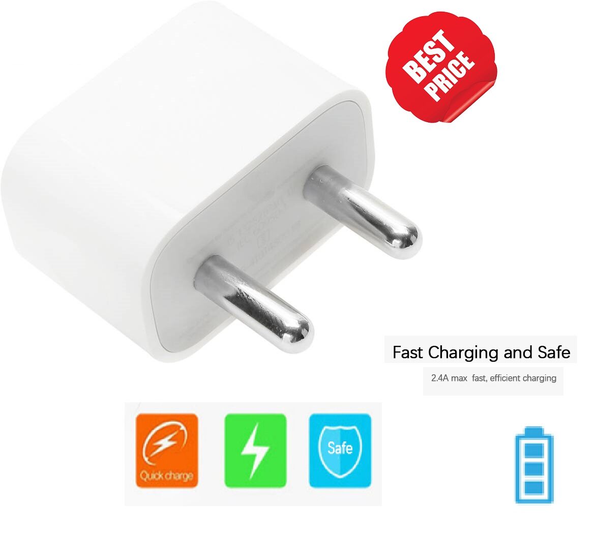

OG Quality IPhone USB Power Adapter For iPhone 5 5s 5c 6 6s 6 6s 7 7 (White)