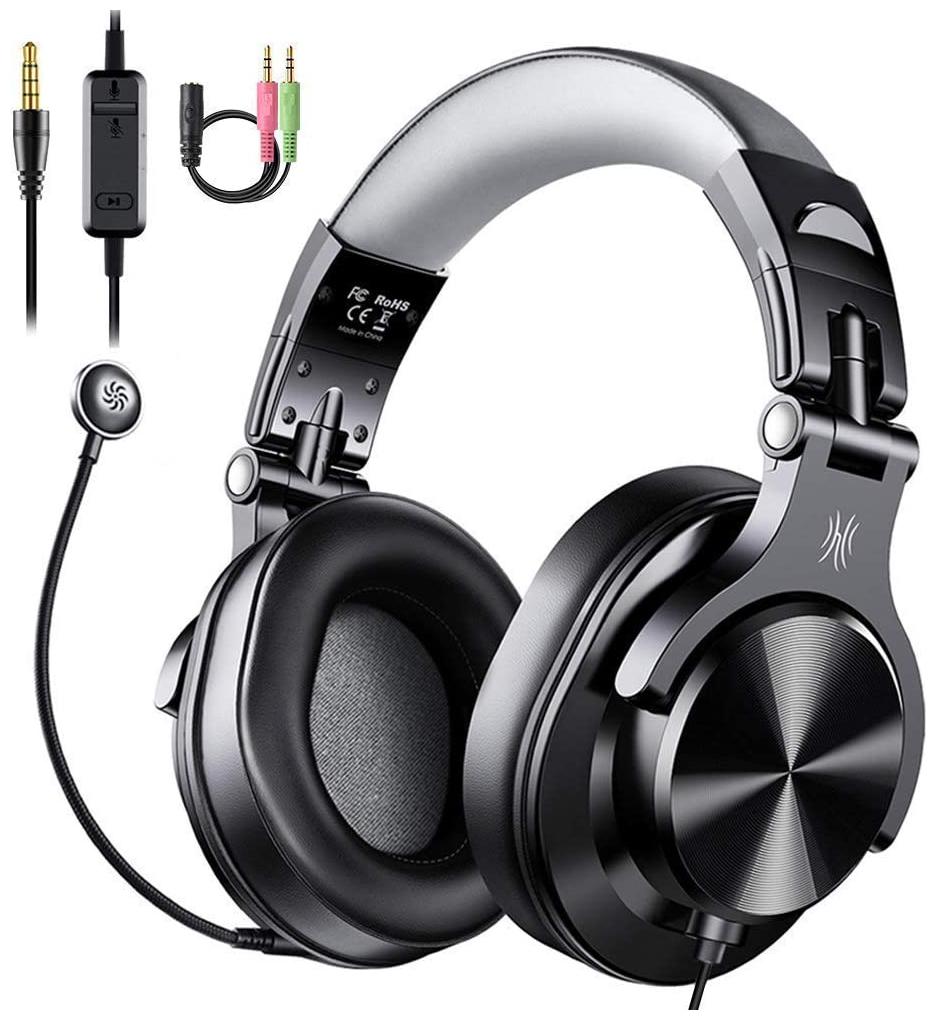 

OneOdio A71DWDGMB Over-Ear Wired Headphone ( Black )