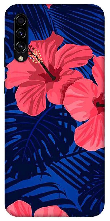 

OnHigh Designer Printed Hard Back Cover Case For Samsung A70s Cute Flowers