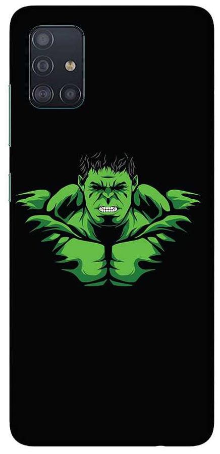 

OnHigh Designer Printed Hard Back Cover Case For Samsung A51 Angry Cartoon Face