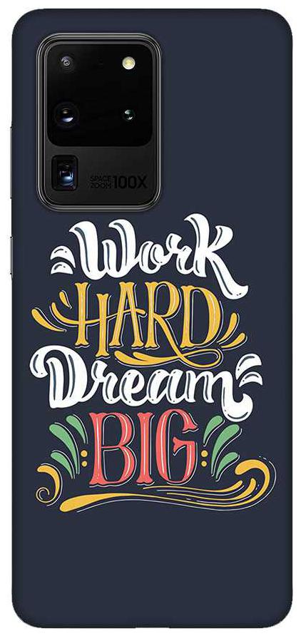 

OnHigh Designer Printed Hard Back Cover Case For Samsung S20 Ultra Big Dreams