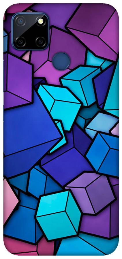 

OnHigh Designer Printed Hard Back Cover Case For Oppo Realme C12 Multi Color
