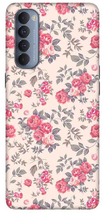 

OnHigh Designer Printed Hard Back Cover Case For Oppo Reno 4 Pro Multi