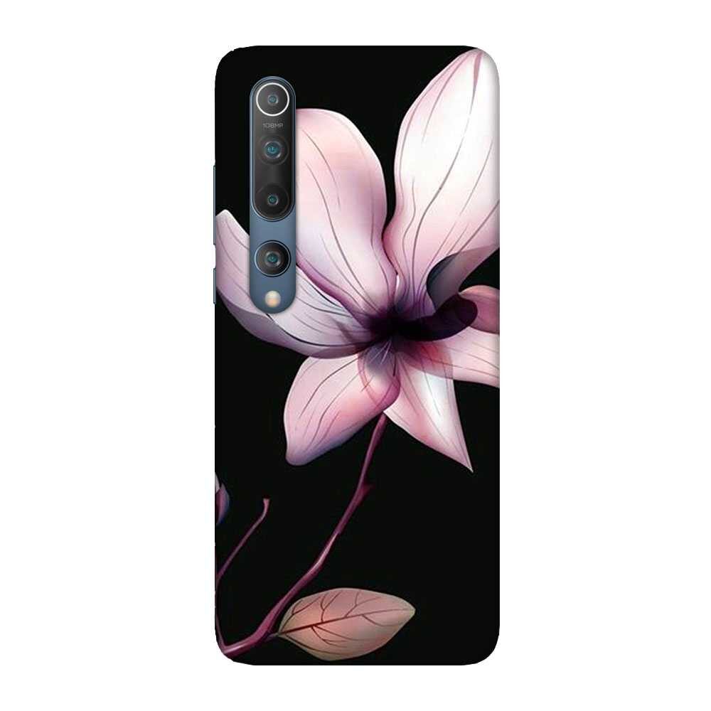 

OnHigh Designer Printed Hard Back Cover Case For Xioami Mi 10 5G Single Flowers