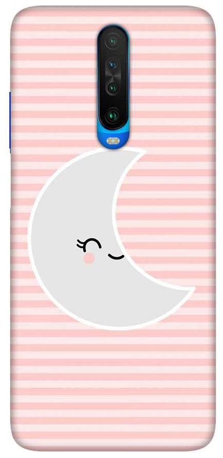 

OnHigh Designer Printed Hard Back Cover Case For Redmi Poco X2 Redmi K30 Naughty Moon