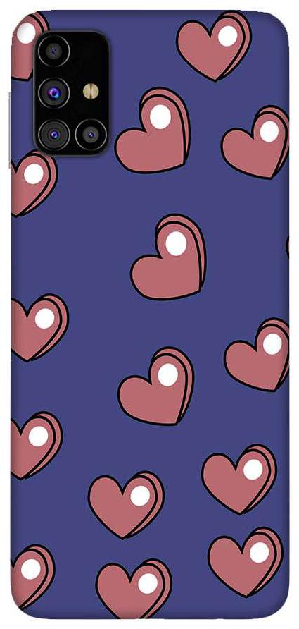 

OnHigh Plastic Back Cover For Samsung Galaxy M31s ( Multi )