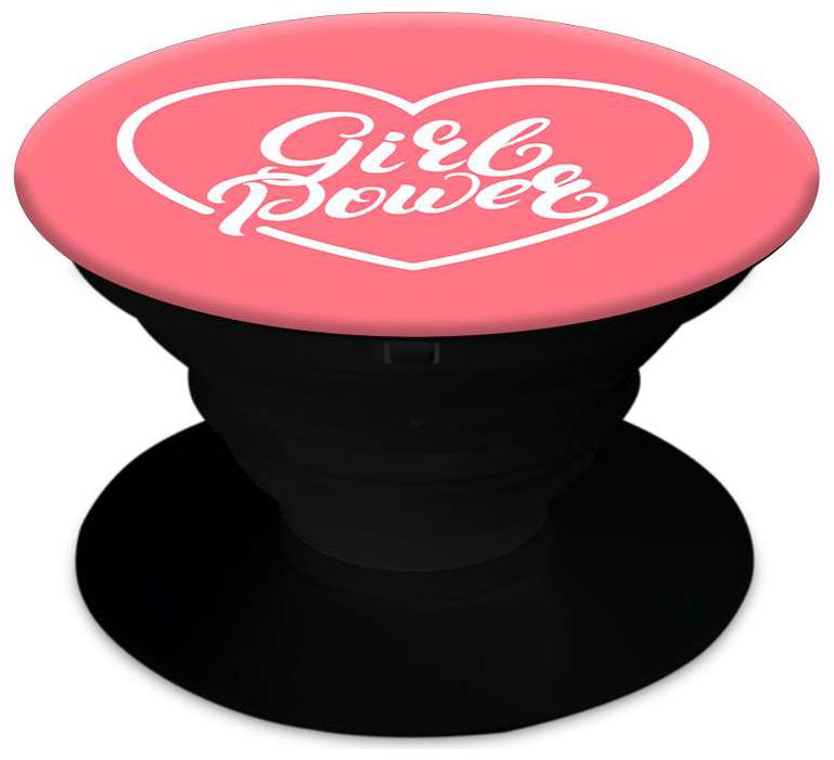 

OnHigh Designer Printed Pop Socket Collapsible Grip Stand for Phones and Tablets - Girl Power