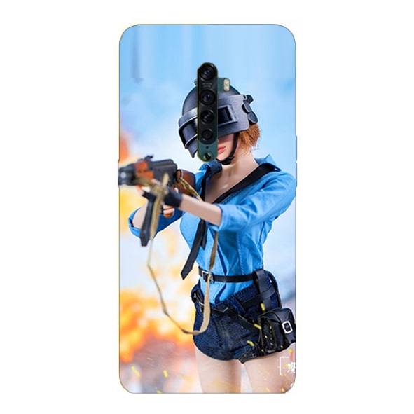 

SY Gifts Plastic Back Cover For Oppo Reno 2 Z ( Multi )