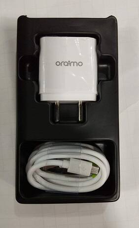 ORAIMO Wall Charger For All Smartphones (Black)