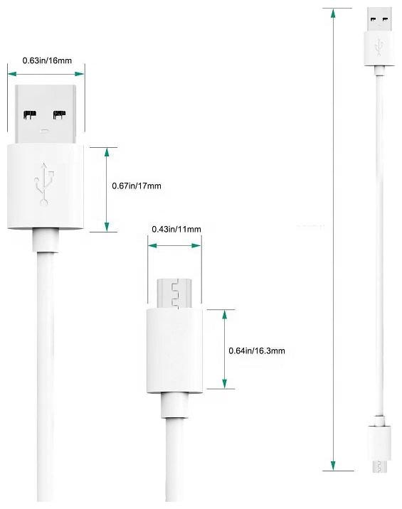 

Meetesh Data Charging Micro USB Cable ( 0 2-0 5m Assorted )