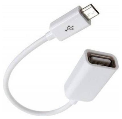 

OTG Cable for Android Phones OTG Cable -Compatible with Mobile Tablet White
